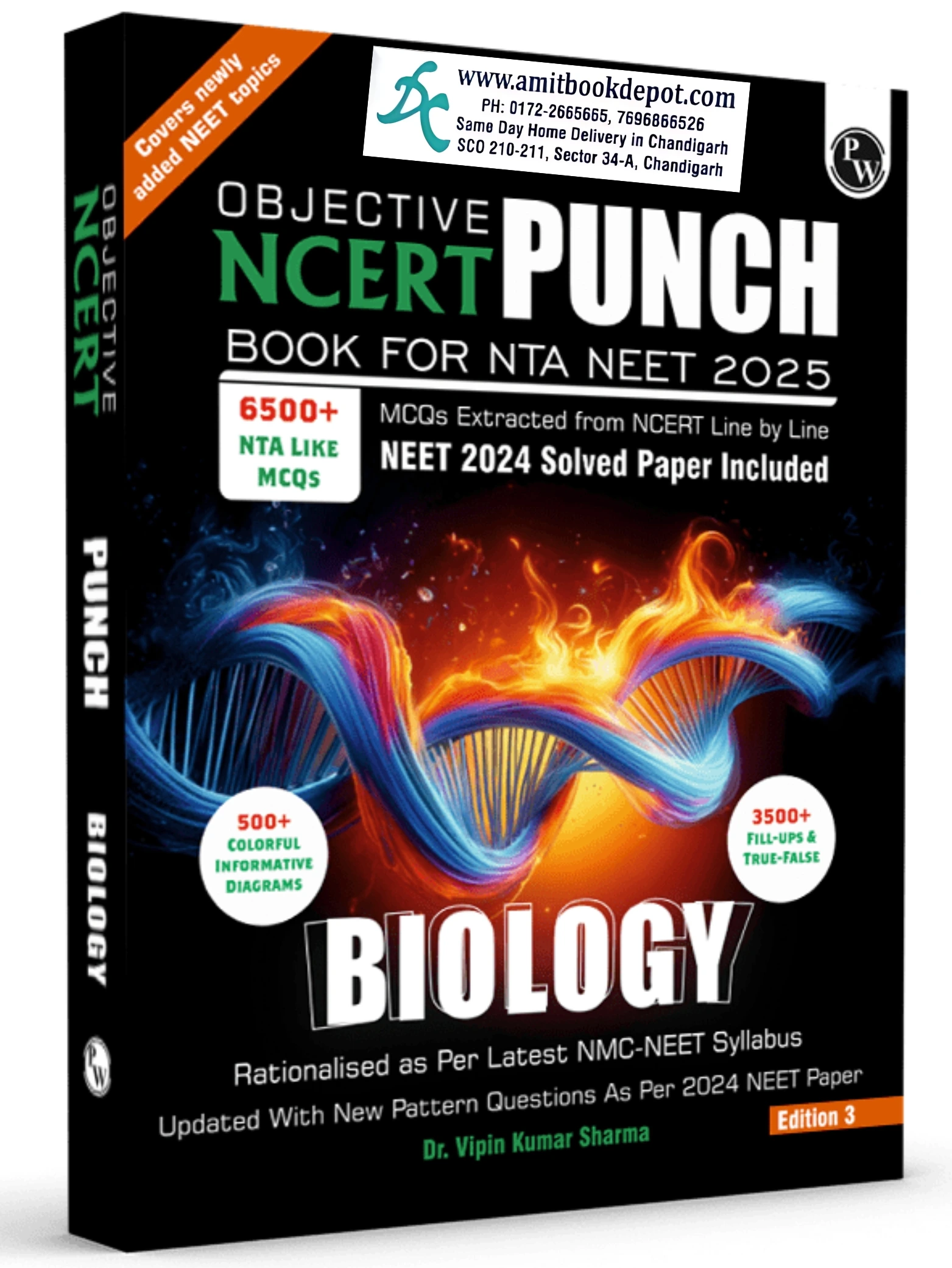 Objective NCRT Punch Biology Book For NTA NEET  2025