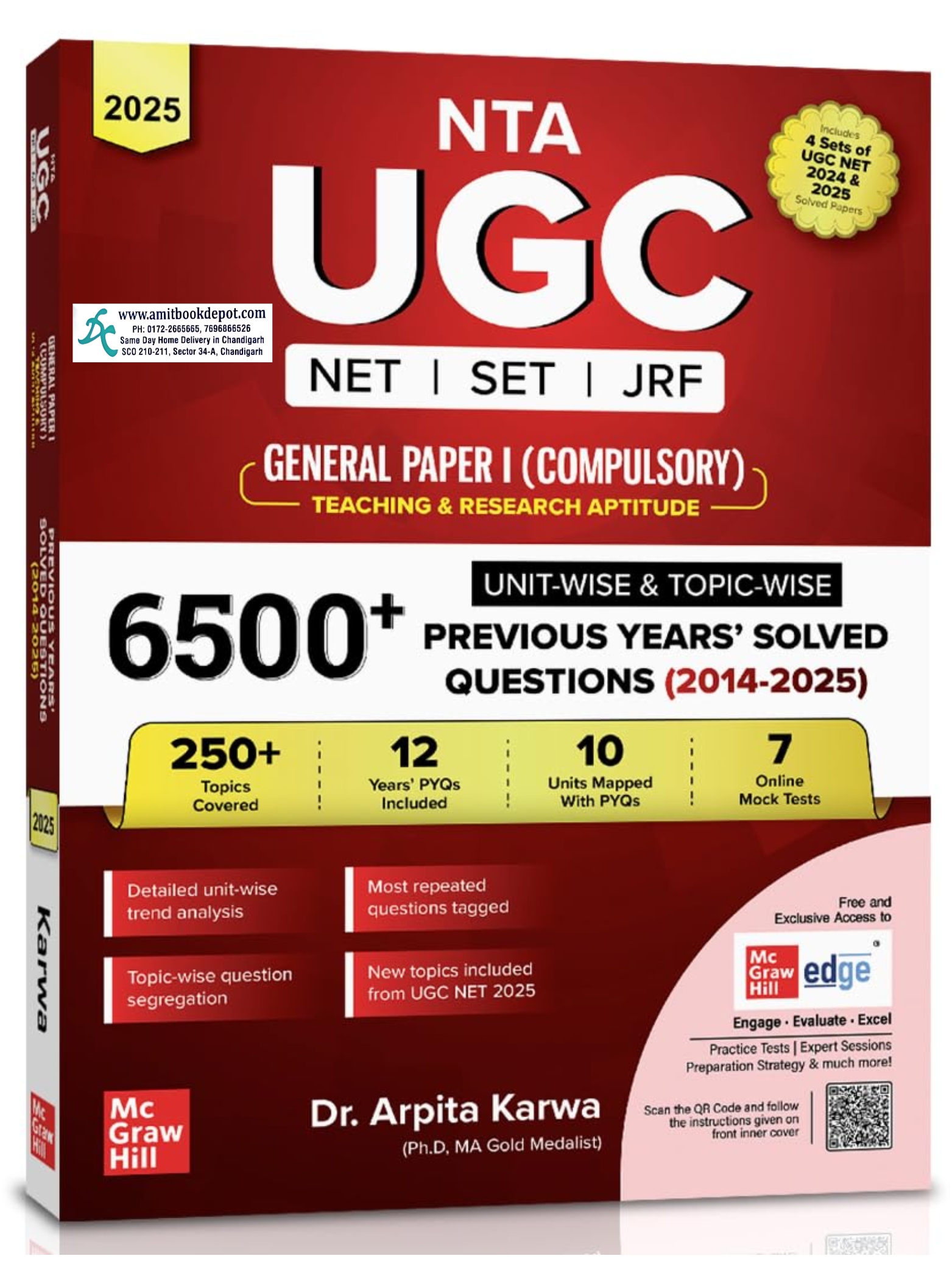 NTA UGC NET/SET/JRF General Paper I (Compulsory) 6500+ PYQs (2014 - 2025)