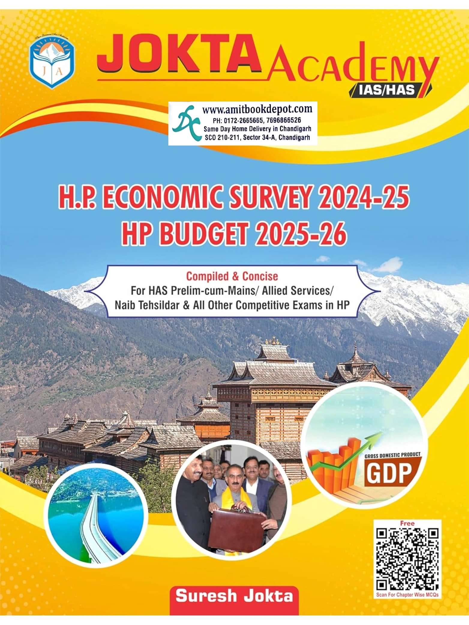 Jokta Academy HP Economics Survey 2024-25 and HP Budge 2025-26