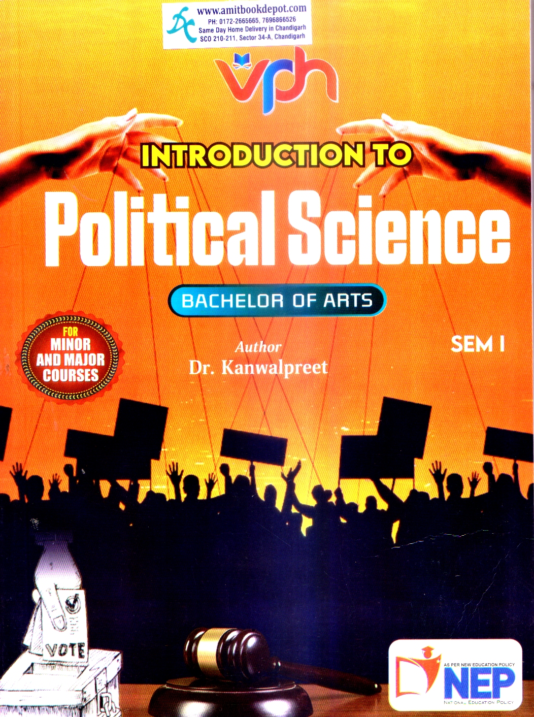 Vohra Introduction to  Political Science  BA 1st Semester