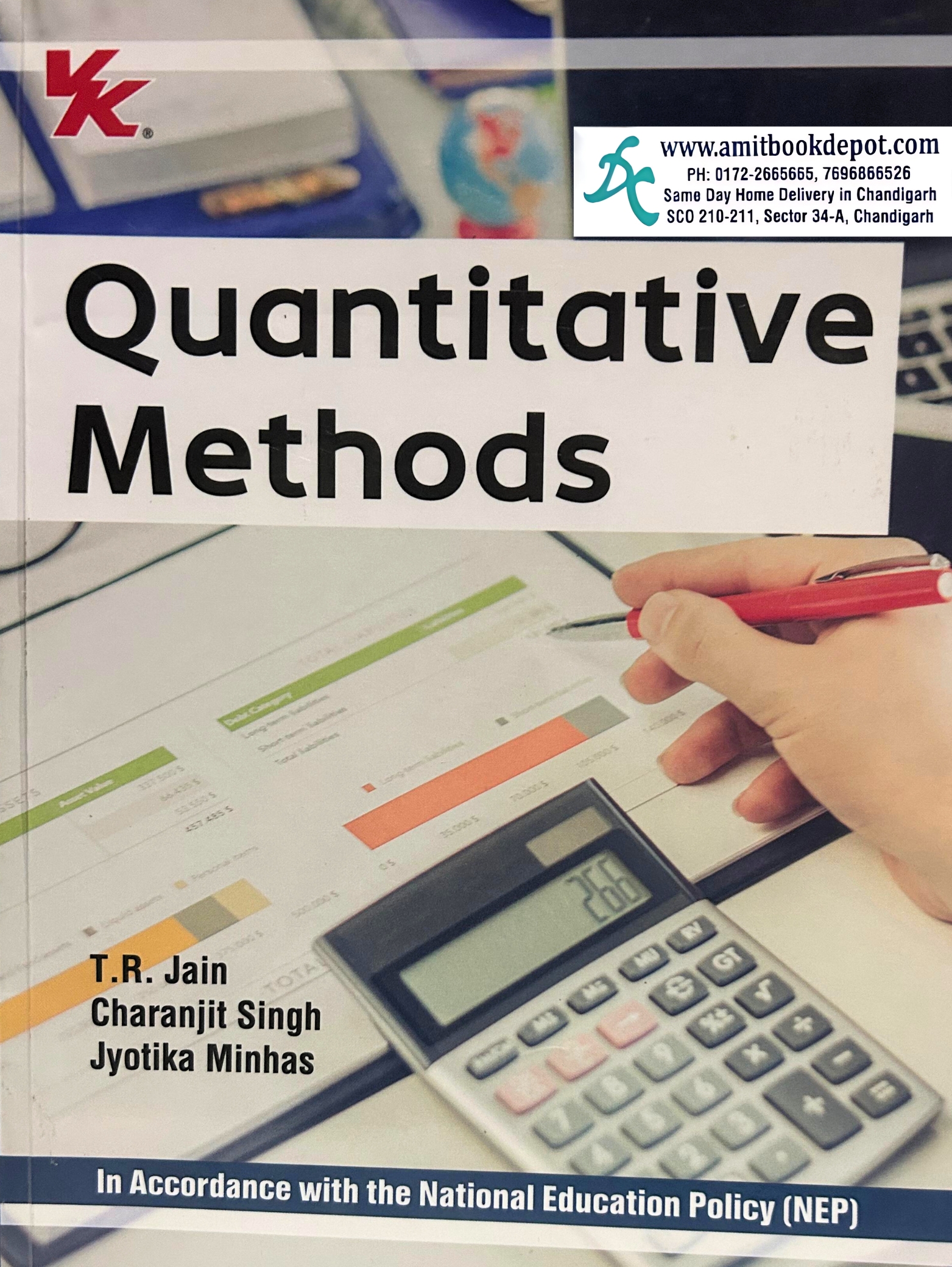 VK Quantitative Methods For BA 3rd Sem PU
