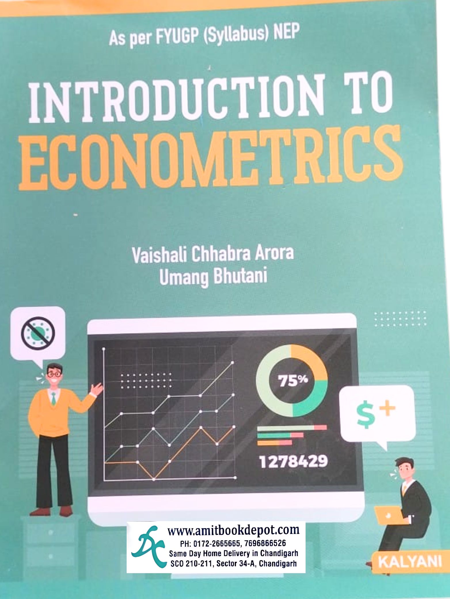 Kalyani Introduction To Econometrics for BA/BA (Hons) PU Chandigarh