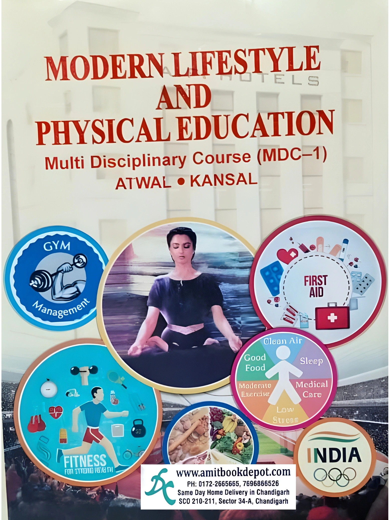 AP MODERN LIFESTYLE AND PHYSICAL EDUCATION (MDC - 1) FOR BA 1st SEM PU Chandigarh