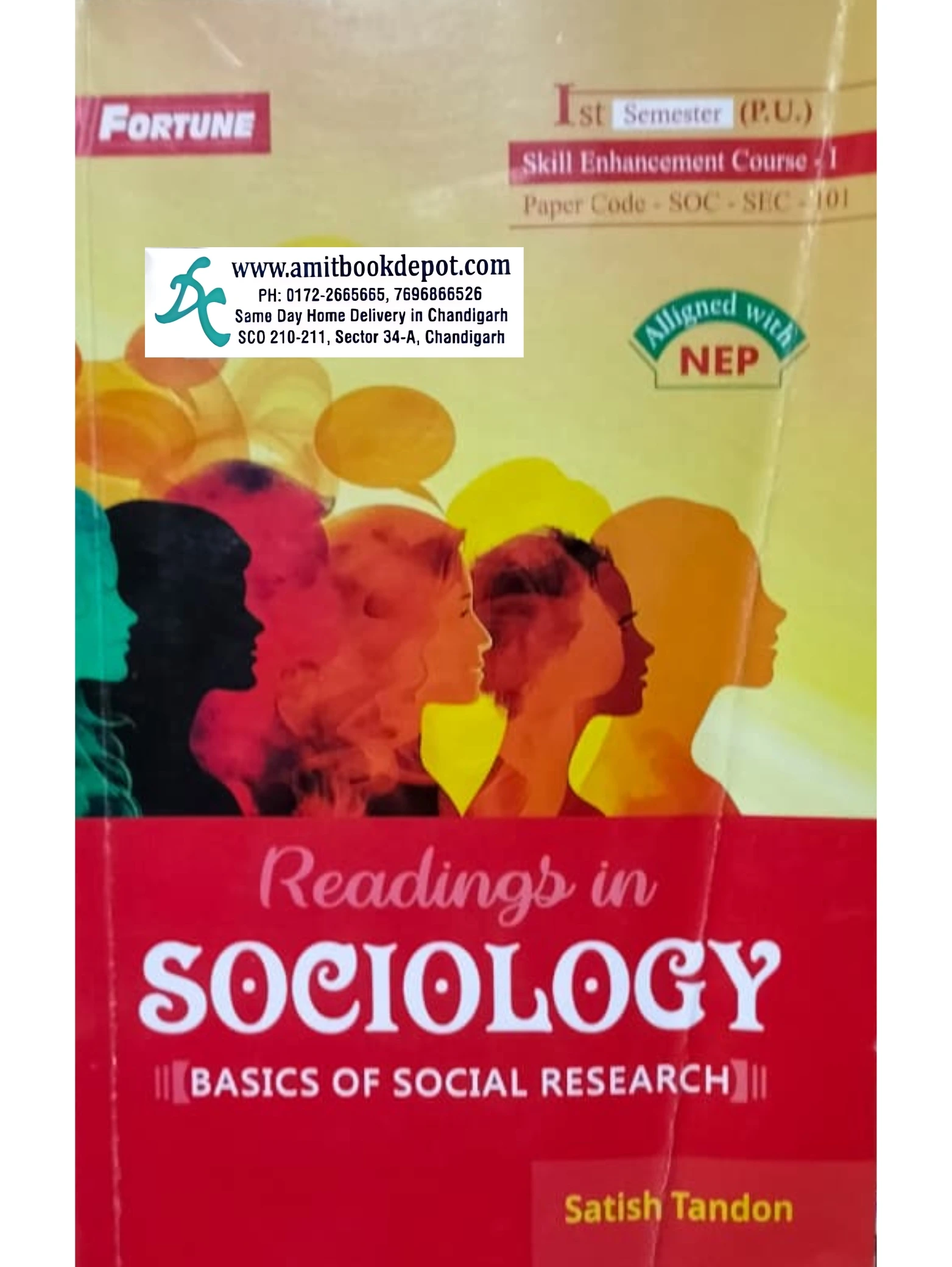 Fortune Reading in Sociology Basics Of Social Research BA 1st Sem SEC-101 Panjab University, Chandigarh