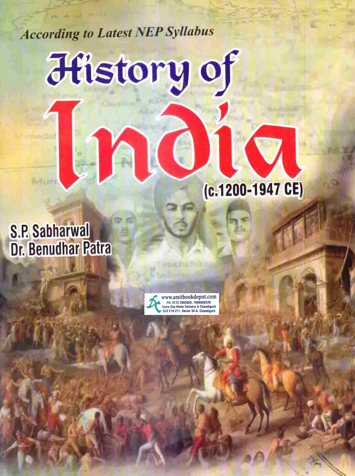 History of  India (C.1200-1947 CE) BA 2nd Sem PU (DSE-2) (English Medium)