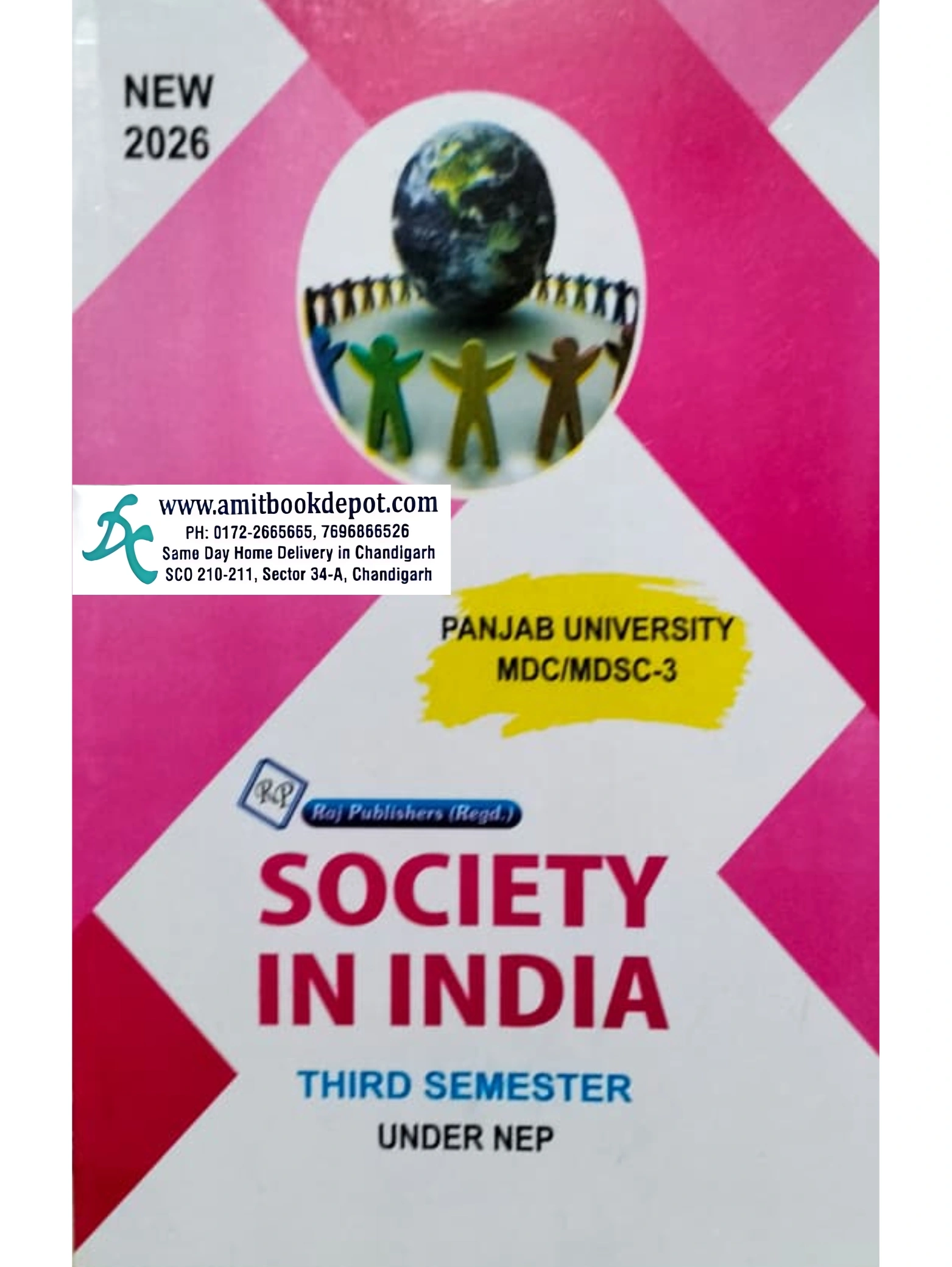 RAJ SOCIETY IN INDIA BA 3rd SEM PU Chandigarh