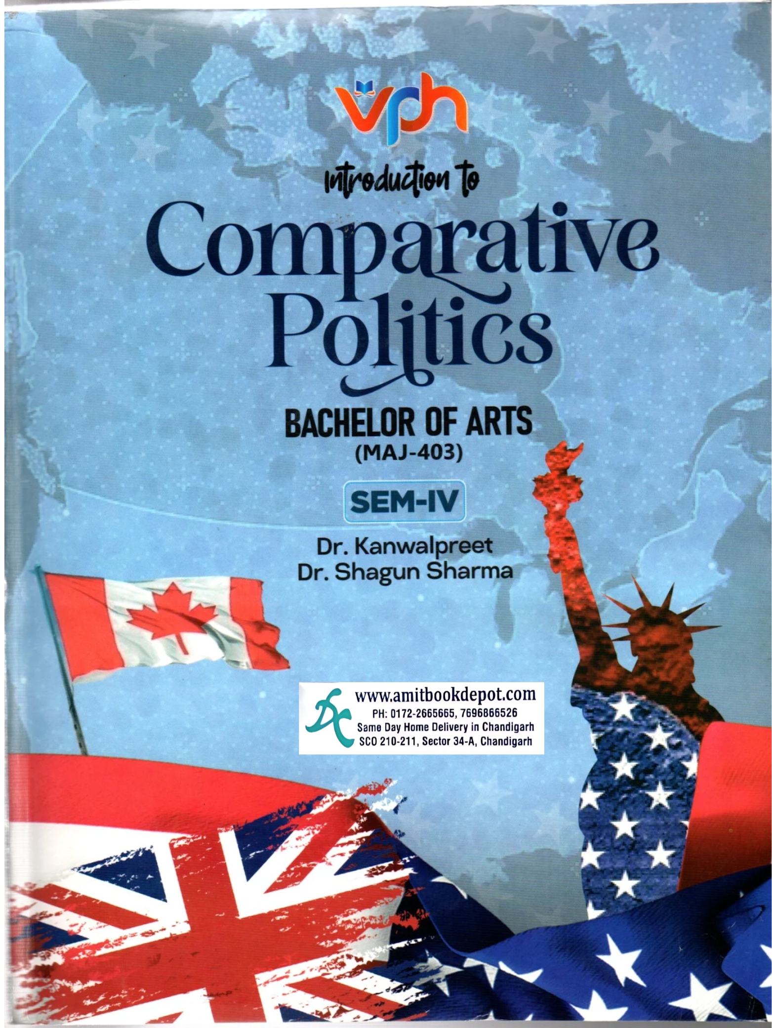 Vohra Introduction to Comparative Politics For BA 4th Semester of Panjab University Chandigarh
