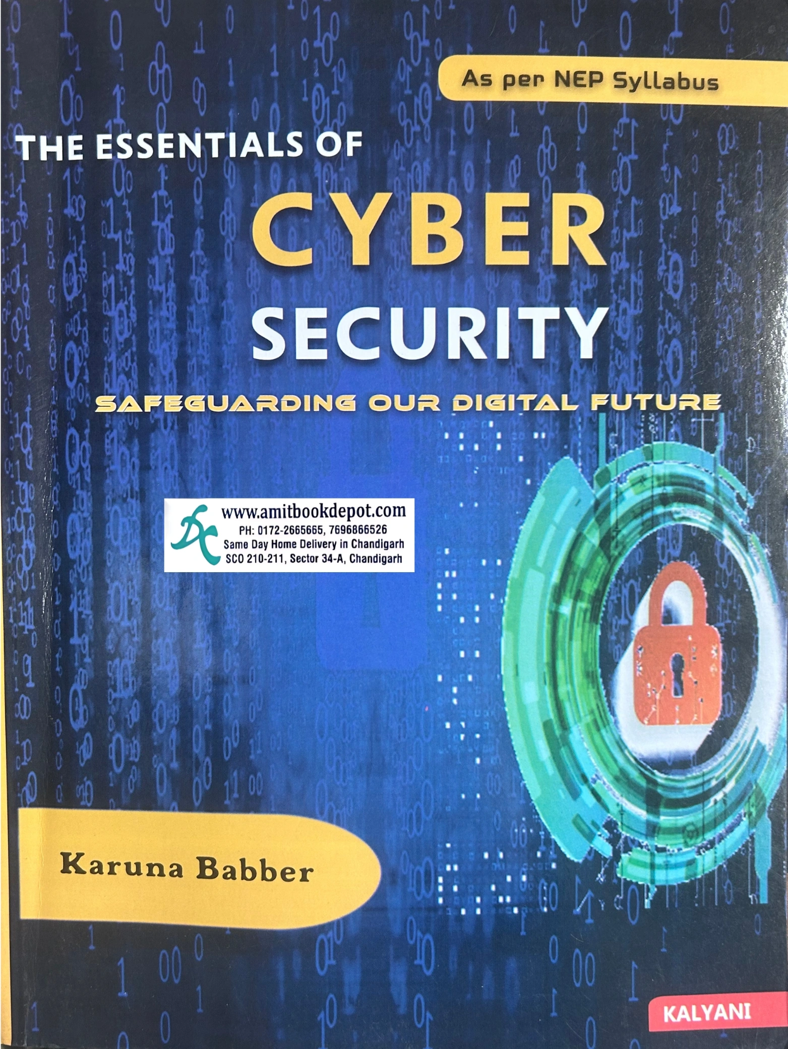 Kalyani The Essentials of Cyber Security As per NEP For BCA 4th Semester Panjab University Chandigarh