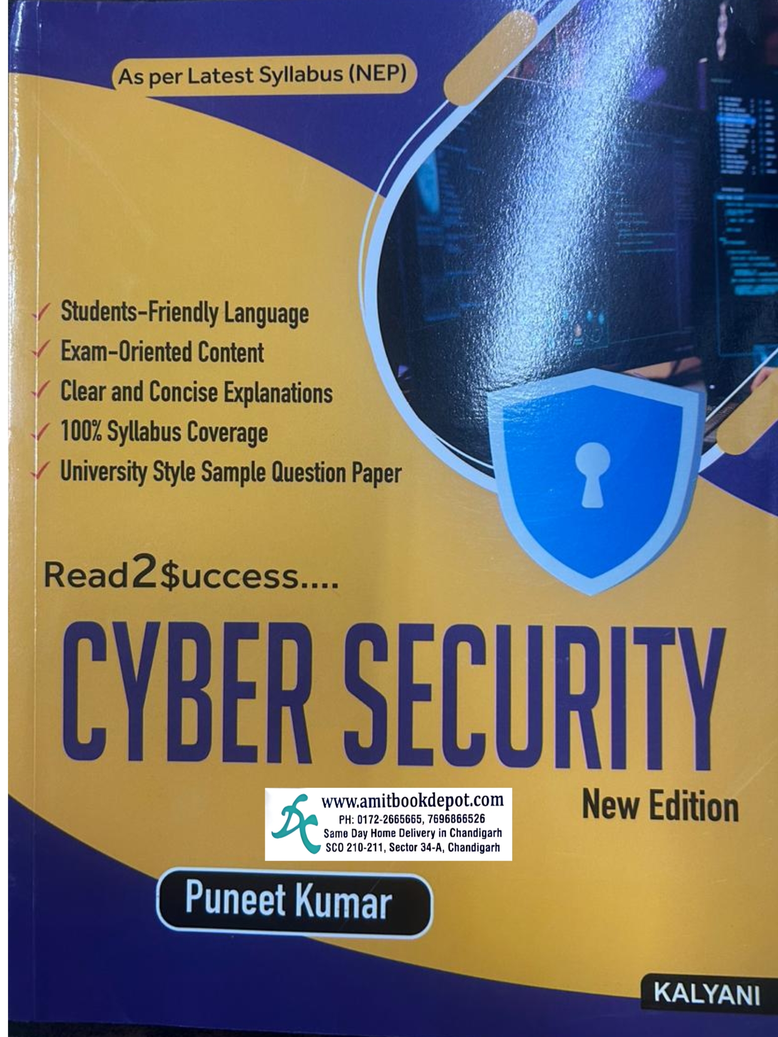 Kalyani Cyber Security For BCA 4th Semester Panjab University Chandigarh (NEP)