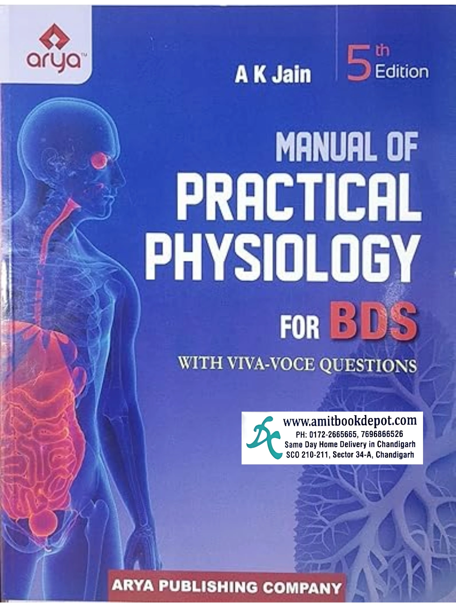 Manual of Practical Physiology for BDS 5th Edition