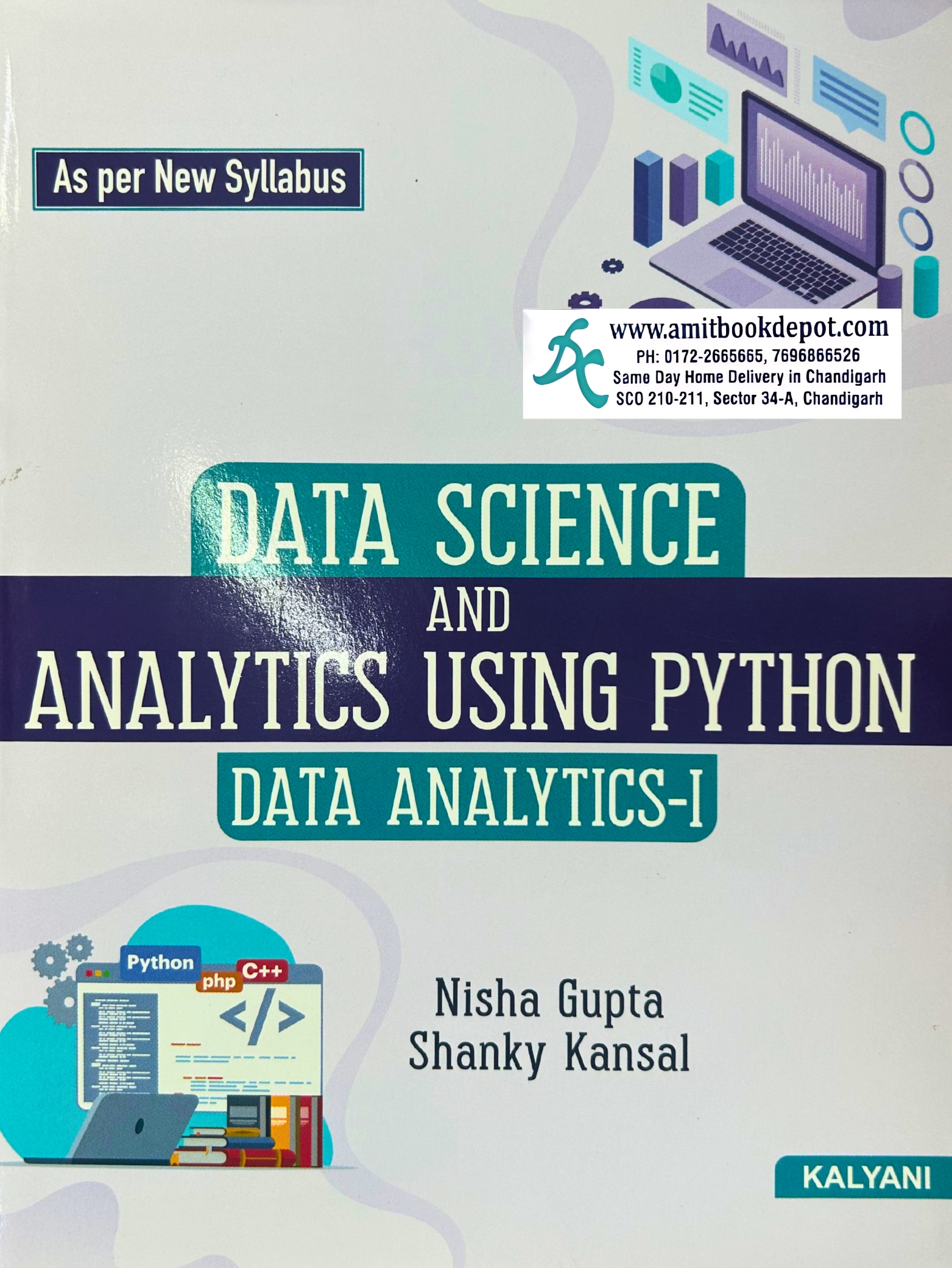 Kalyani Data Science and Analytics Using Python Data Analytics - I As per NEP Syllabus M.Sc. 1st Sem PU