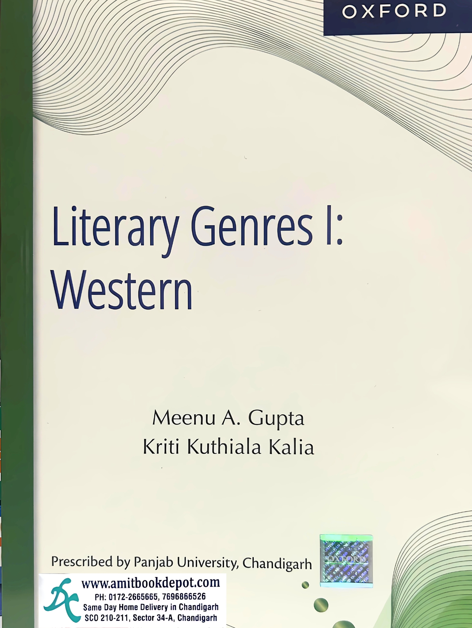 LITERARY GENRES I : WESTERN  FOR BA 1 SAM PU