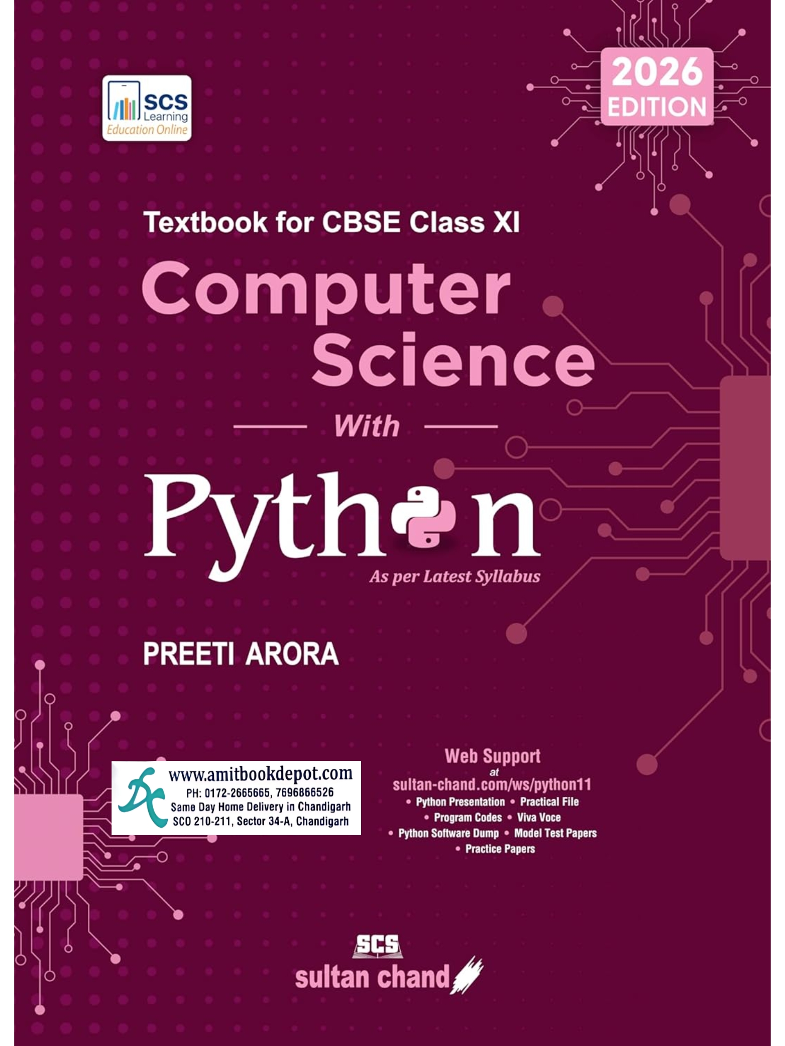 Computer Science with Python for class 11th