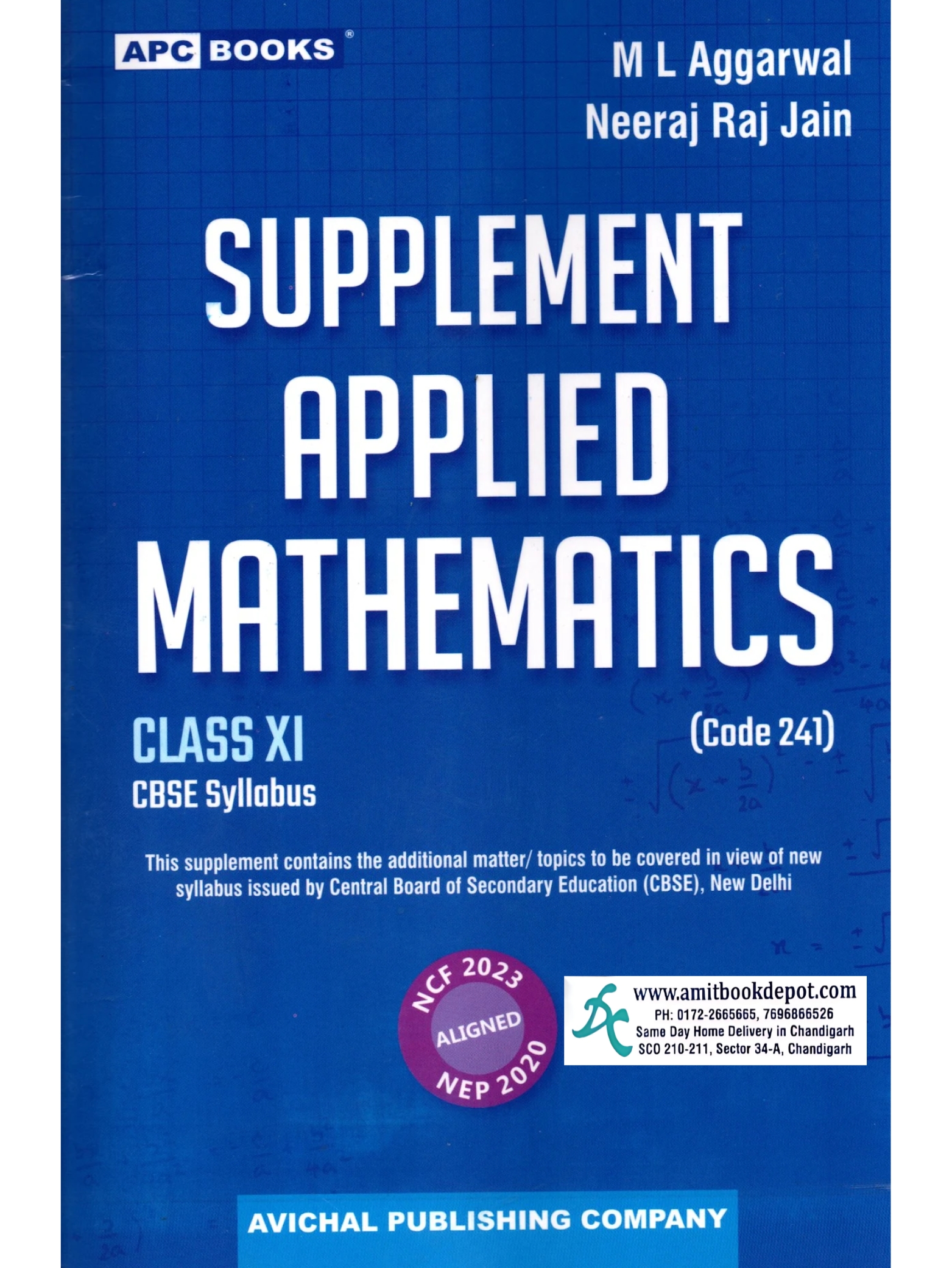 APC Books Supplement Applied Mathematics Class 11th CBSE Syllabus