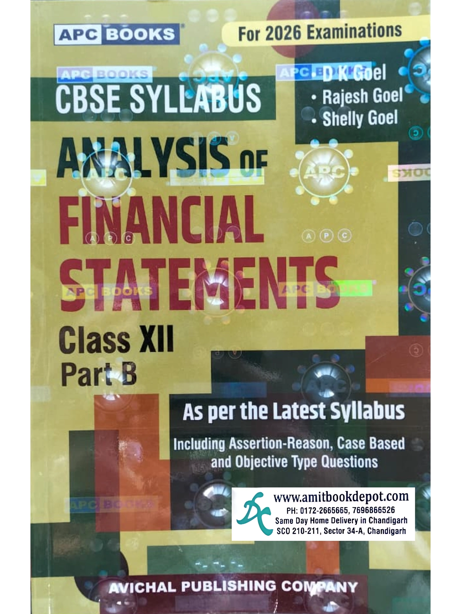 APC Analysis Of Financial Statements Class 12th PART B CBSE Syllabus
