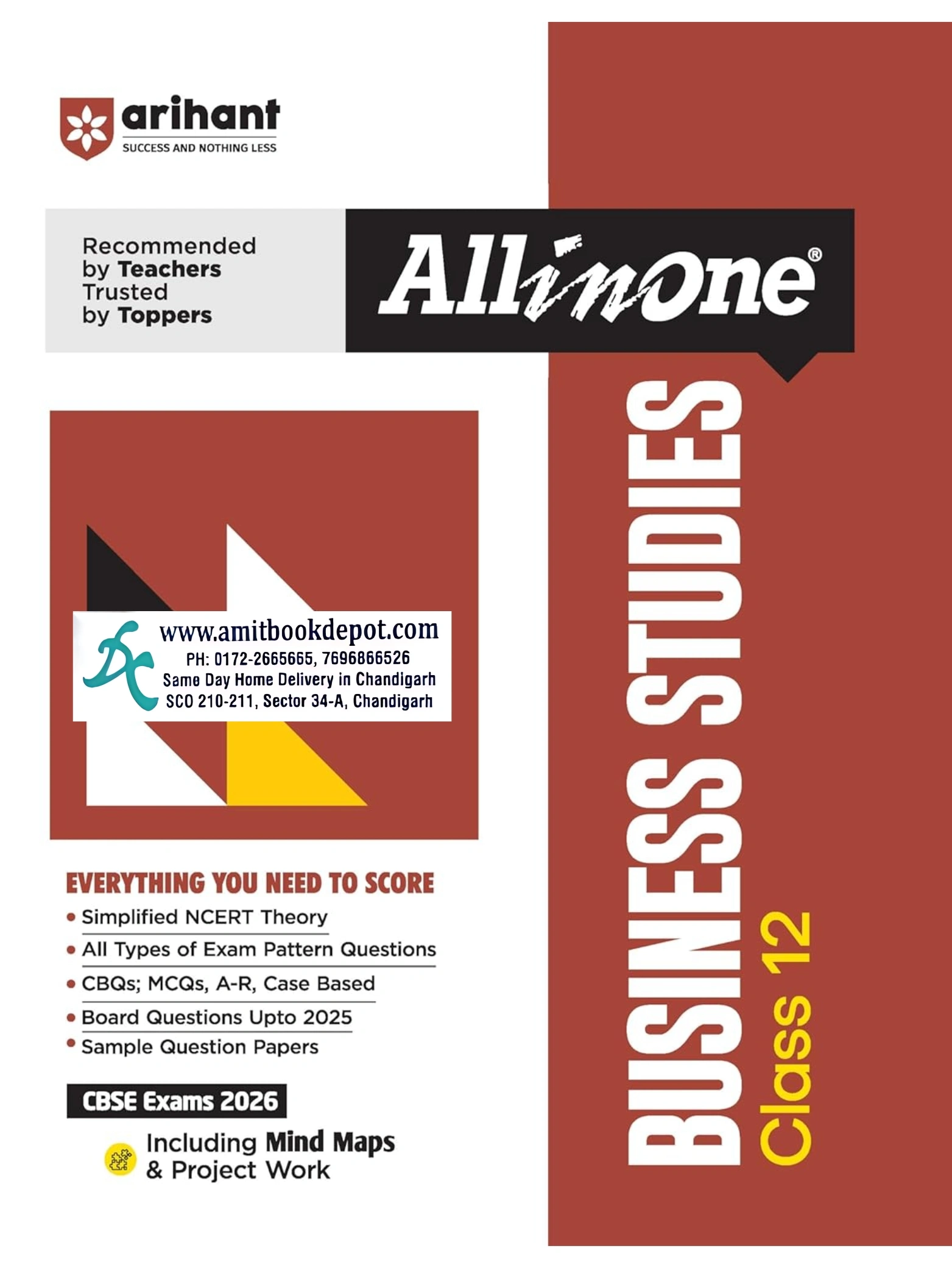 All In One Business Studies CBSE Class 12th