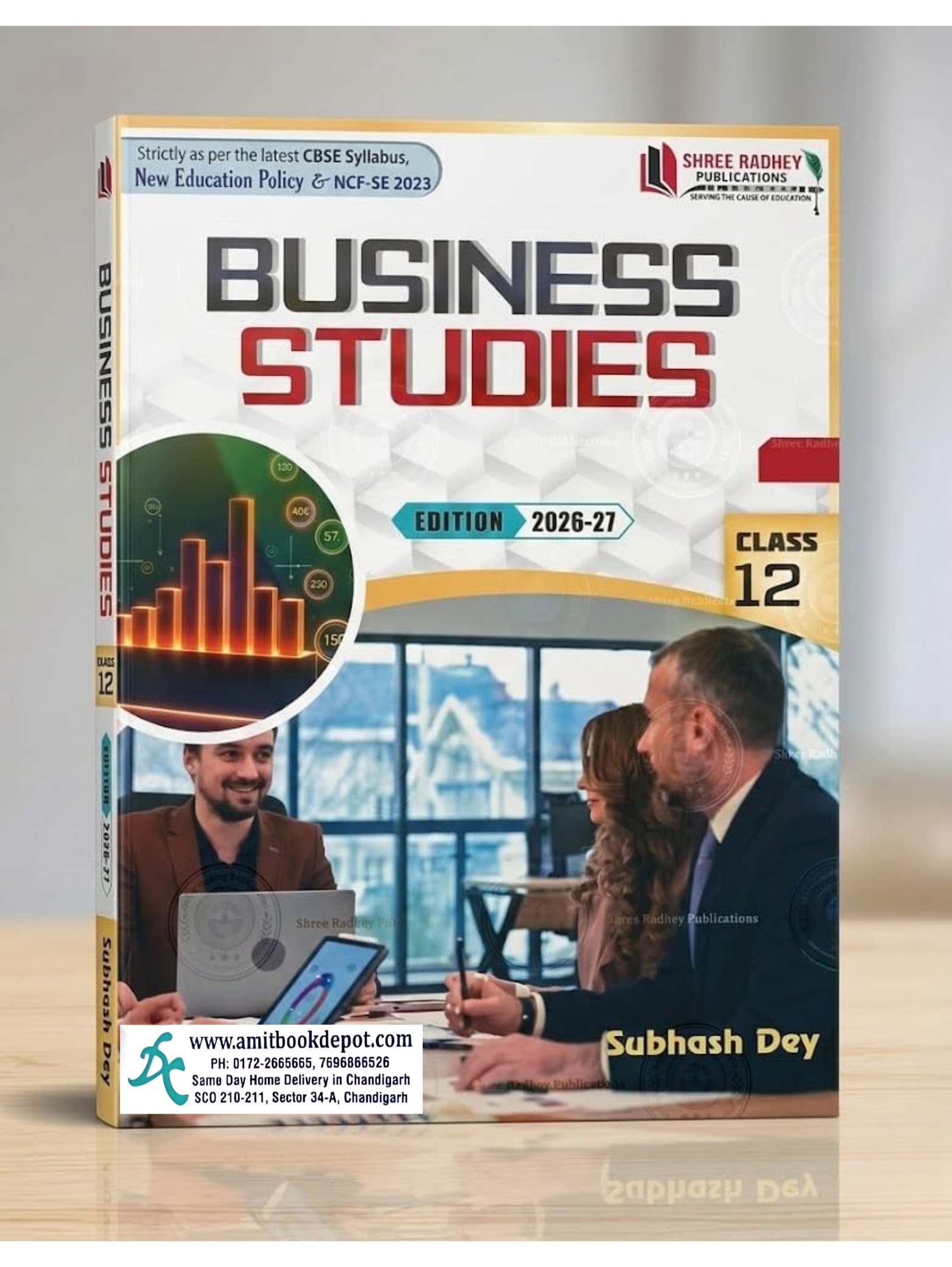 subhash dey business studies for class 12th