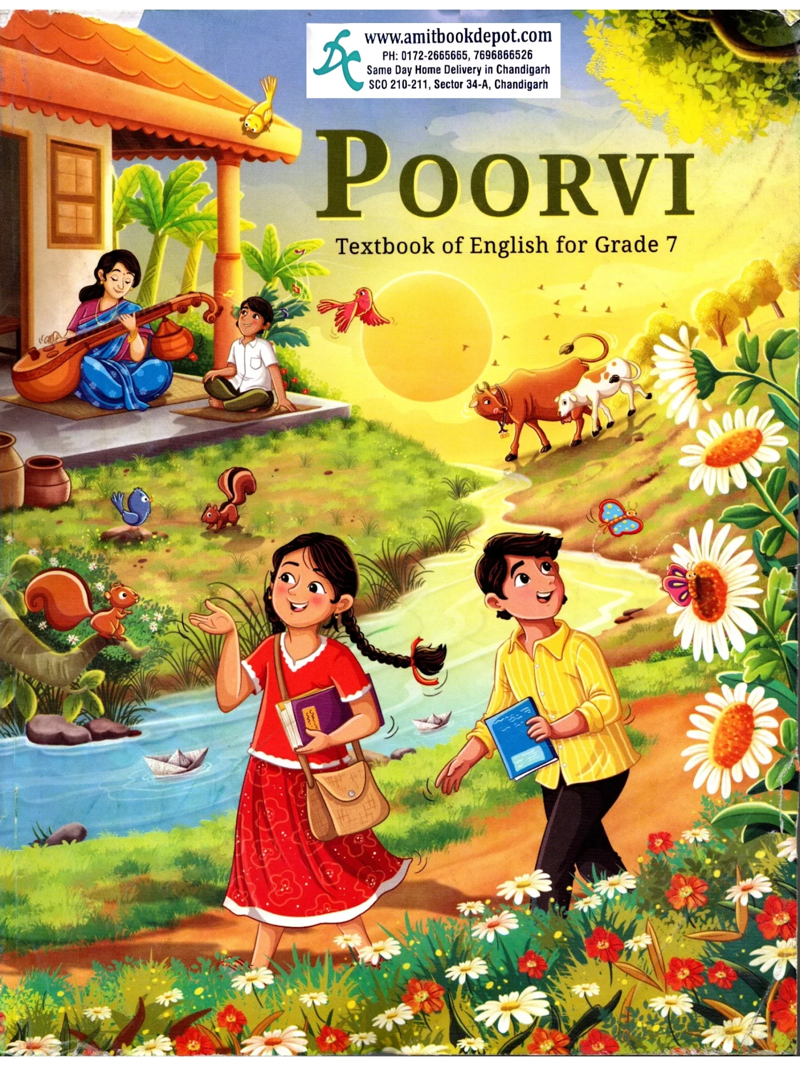 NCERT Poorvi Textbook of English Class 7th