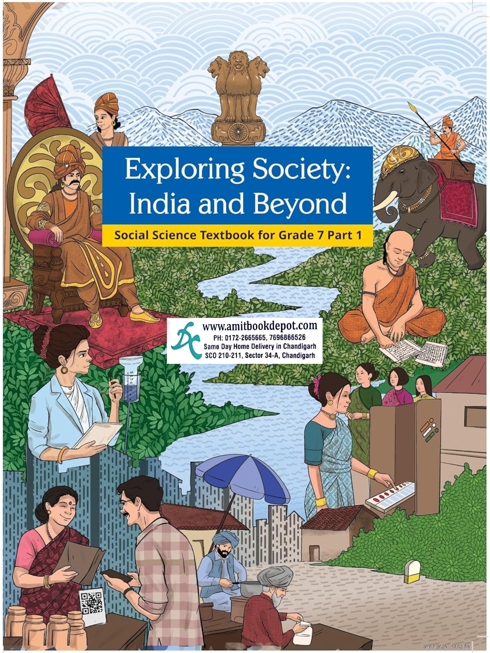 NCERT Exploring Society India and Beyond Social Science Textbook For Class 7th Part - 1