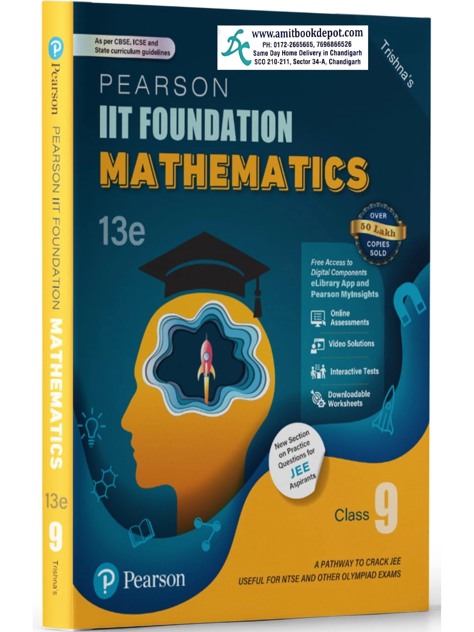 Pearson IIT Foundation Series Mathematics for Class 9th