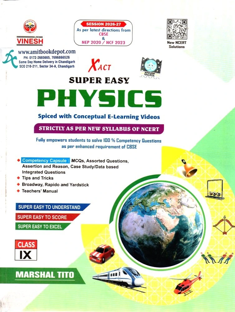 Vinesh Xact Super Easy Physics For Class 9th