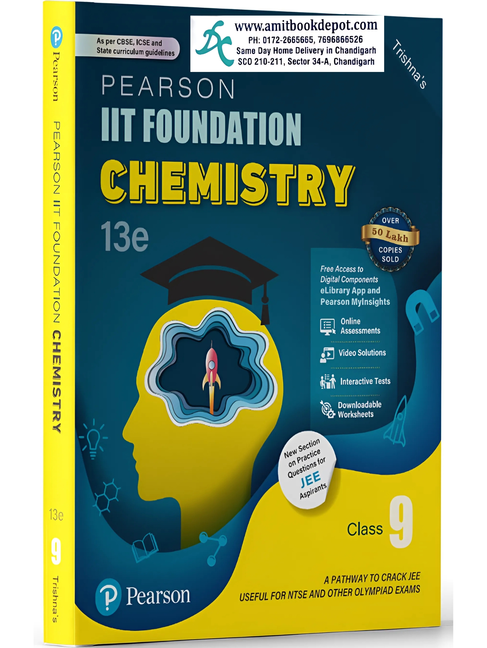 Pearson IIT Foundation Series Chemistry for Class 9th