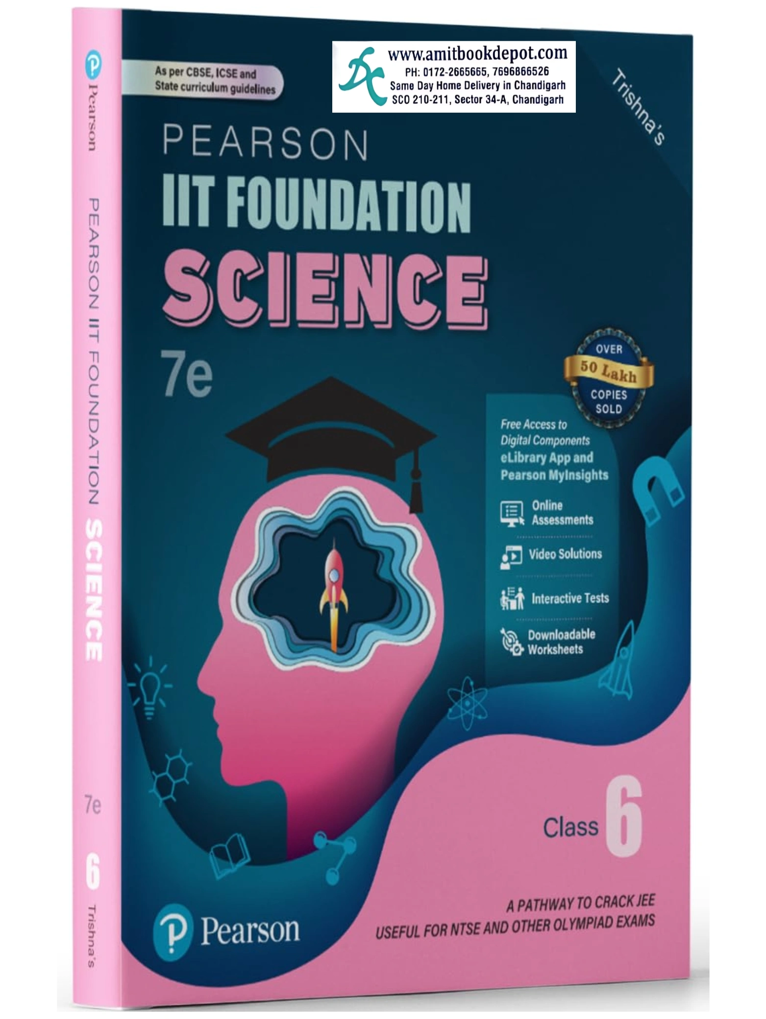 Pearson IIT Foundation Series Science for Class 6th