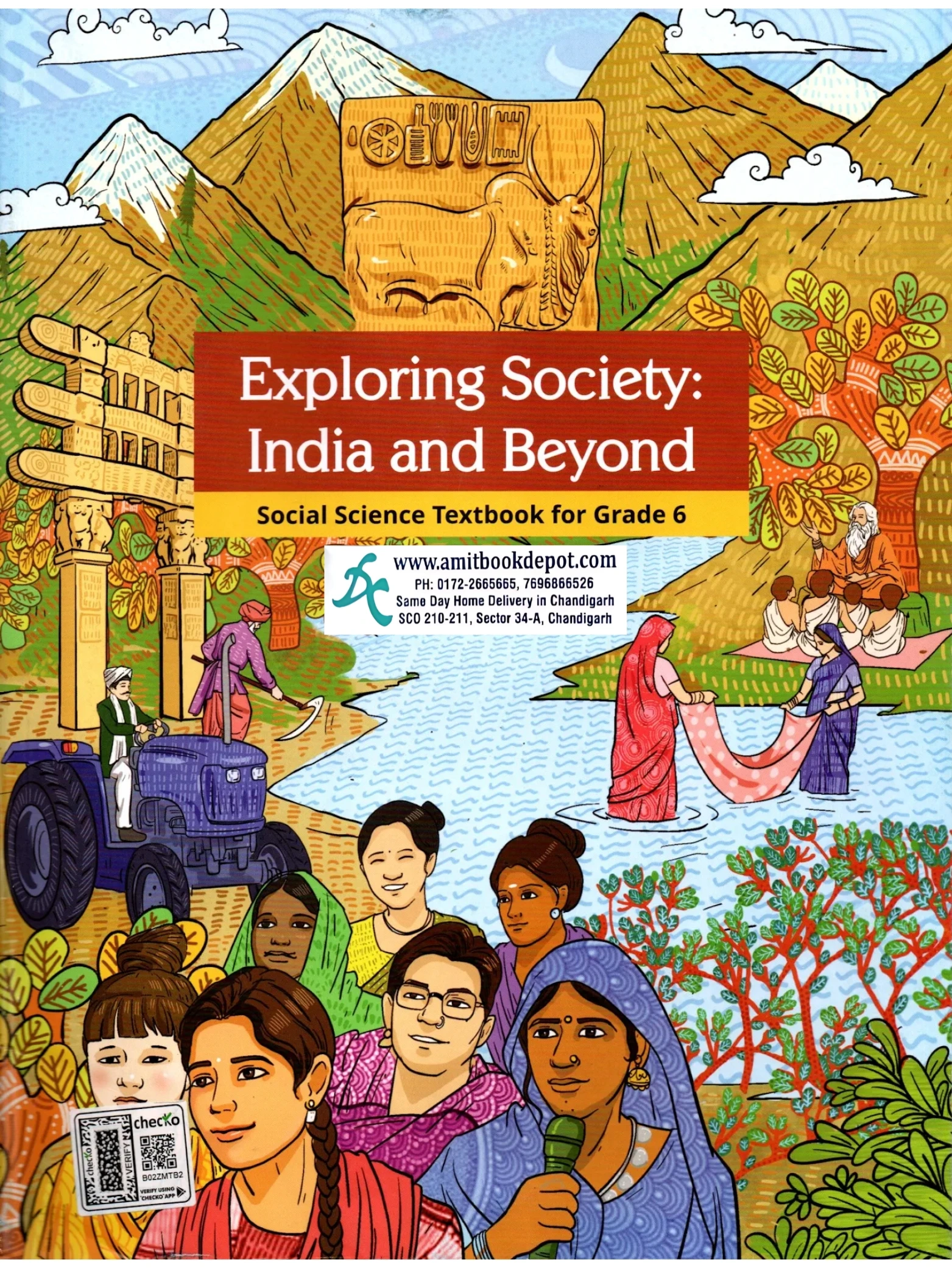 NCERT Exploring Society India and Beyond Social Science Textbook For Class 6th