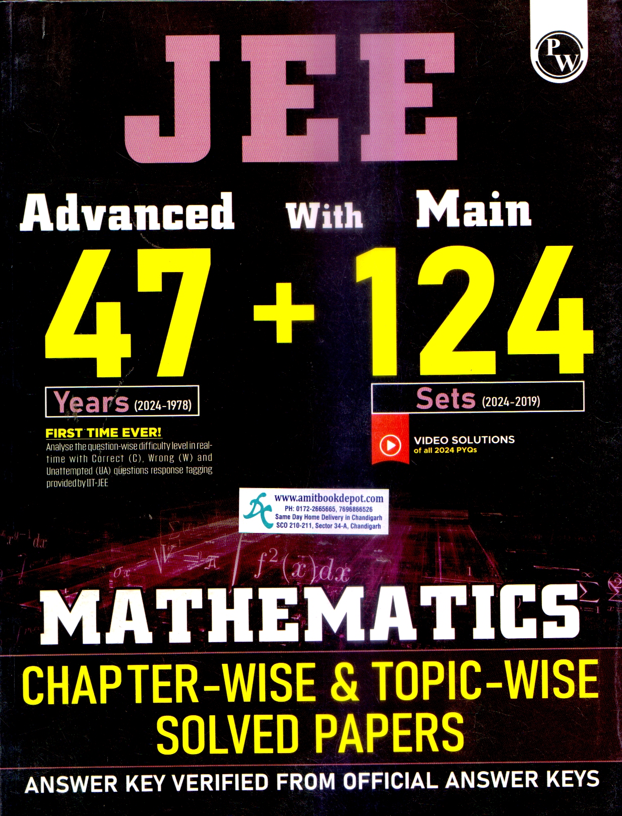 PhysicsWallah  Mathematics JEE Main with Advanced 47+124