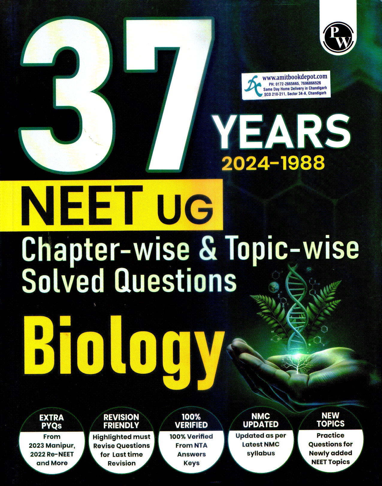 37 Years 2024-1988 Neet UG Biology Chapter-wise & Topic-wise Solved Questions