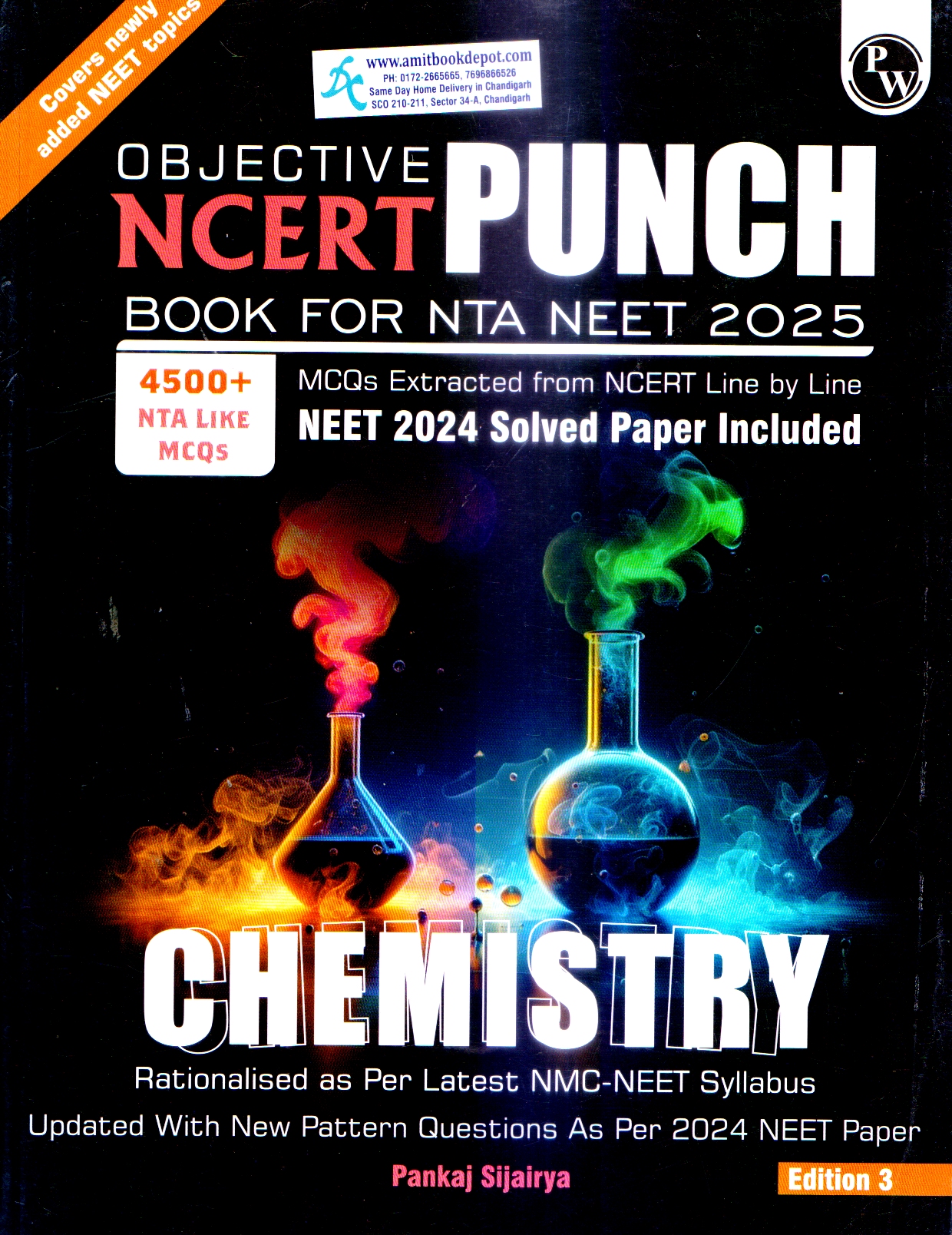 PhysicsWallah Objective Chemistry Ncert Punch  Book For NTA Neet 2025