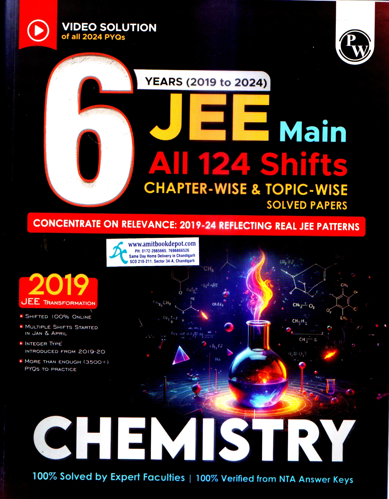 PhysicsWallah Chemistry 6 Year JEE Main All 124 Shifts