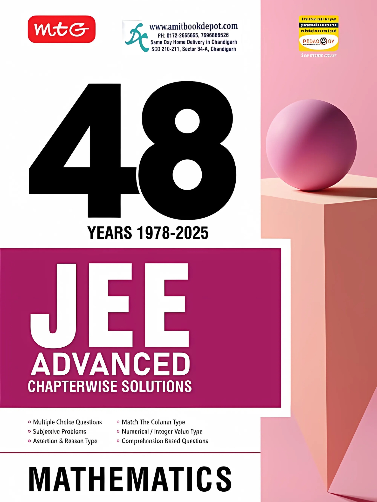 MTG 48 Years  Mathematics Jee Advanced Chapterwise Solutions