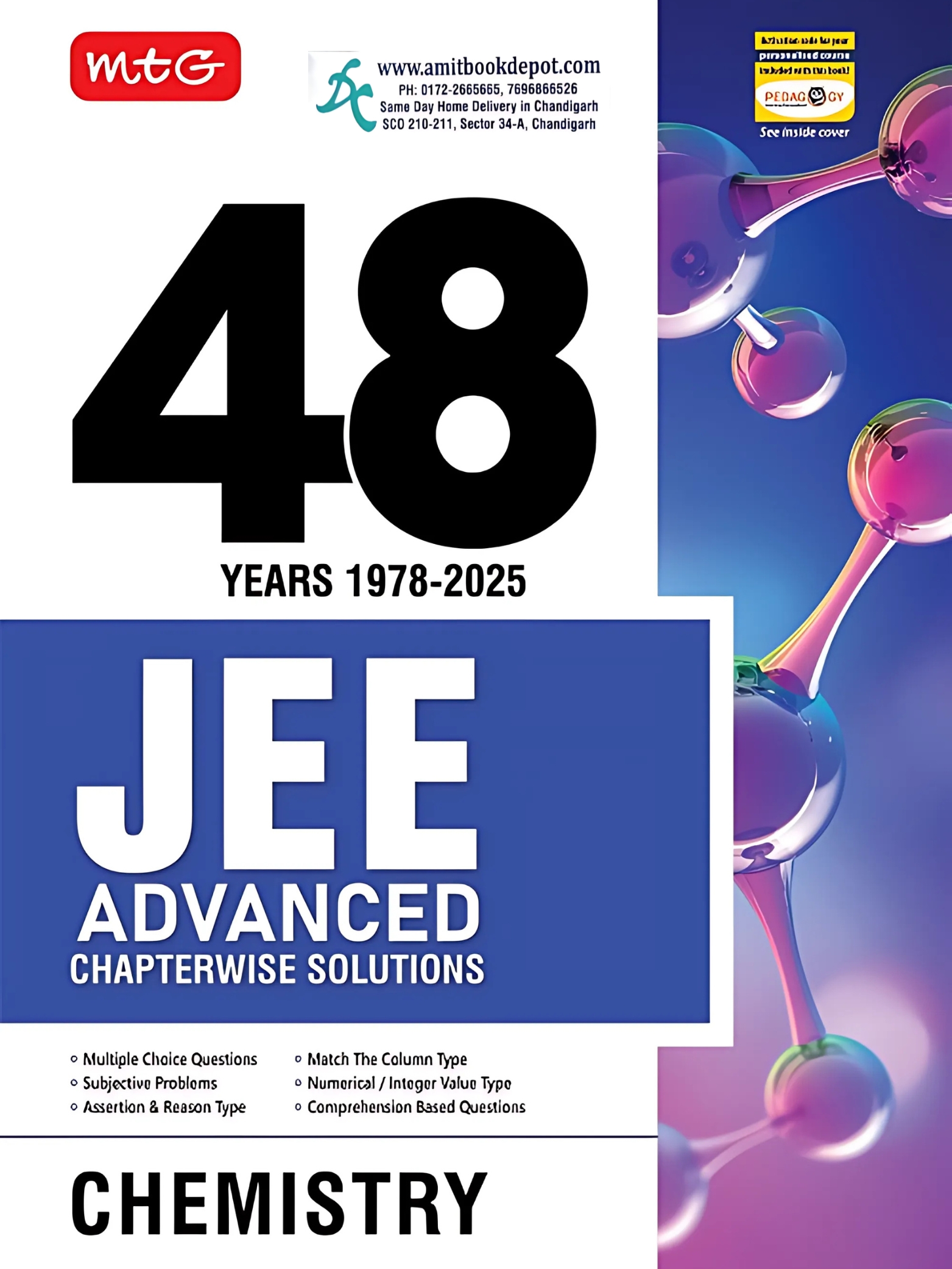 MTG 48 years Chemistry (1978-2025) Jee Advanced Chapterwise Solution