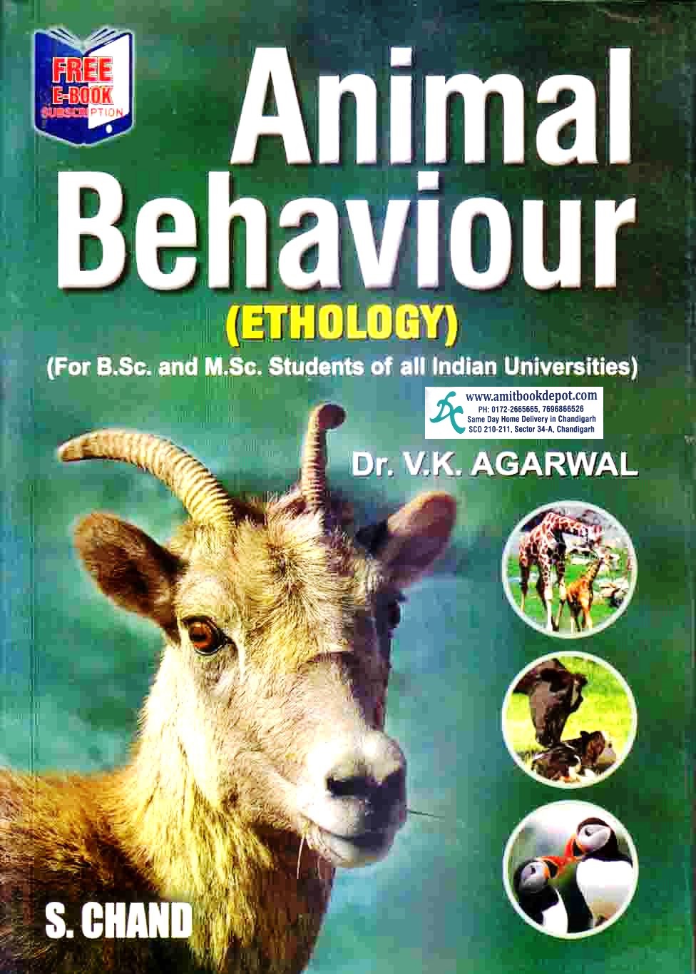 S Chand Animal Behaviour Ethology Bsc and Msc
