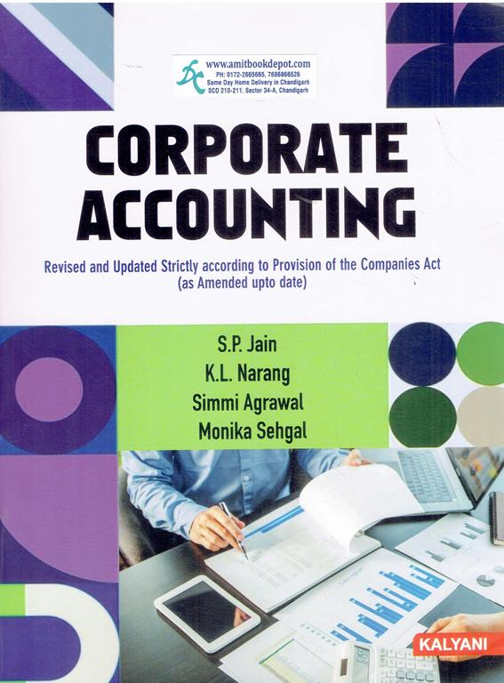 Kalyani Corporate Accounting BCom 2nd Semester PU Chandigarh