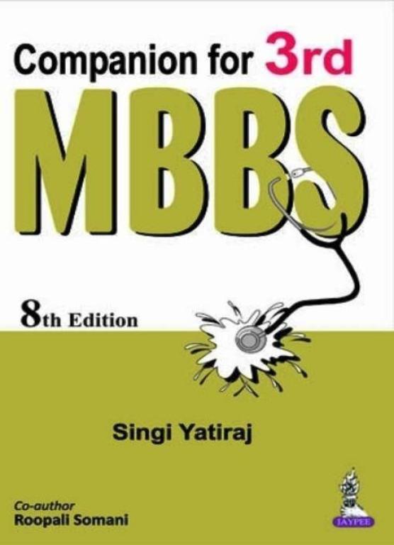 Companion for 3rd MBBS 8th Edition (NEW)