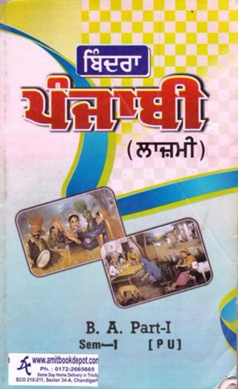 Bindra Punjabi (Compulsory) BA 1st Sem PU (OLD)