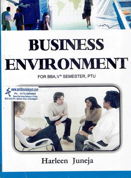 Business Environment BBA 5th Sem PTU (NEW)