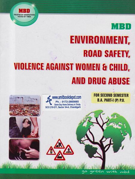 Environment Road Safety Violence Against Women and Child and Drug Abuse BA 2nd Sem PU (Punjabi) (NEW)