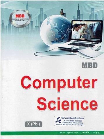 MBD Computer Science for Class 10th PSEB (English Medium)