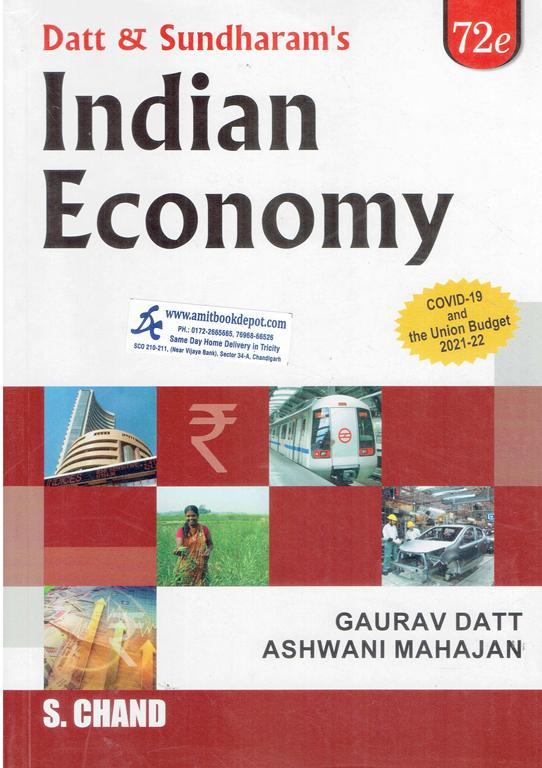 Datt and Sundharam Indian Economy