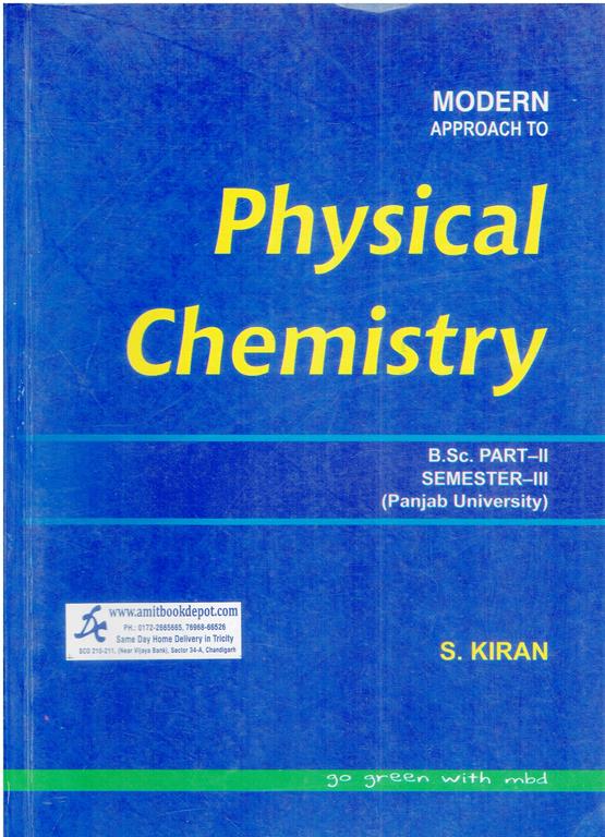 Modern Physical Chemistry BSc 3rd Semester PU Chandigarh