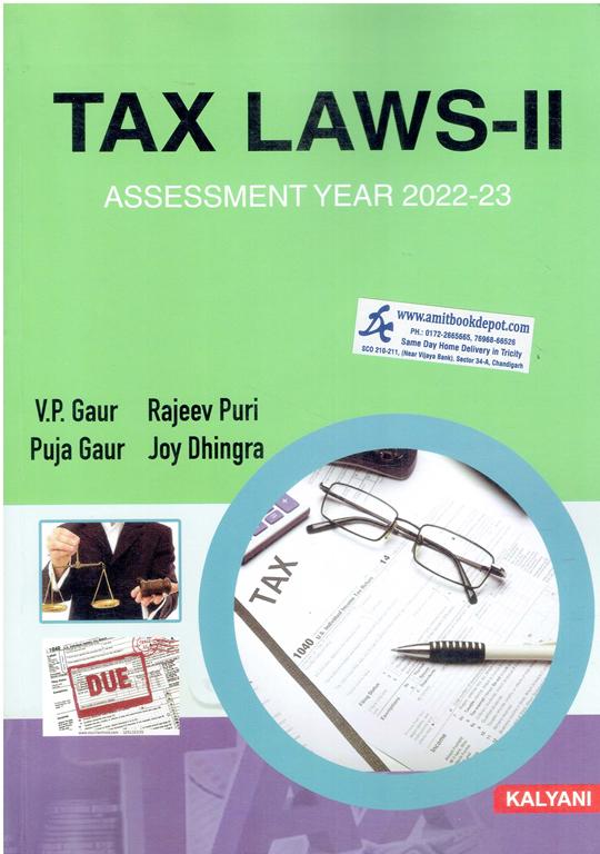 Tax Laws BBA 4th Semester PU Chandigarh