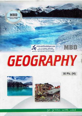 MBD Geography for Class 11th PSEB (Hindi Medium)