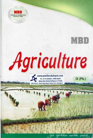 MBD Agriculture for Class 9th PSEB (English Medium)