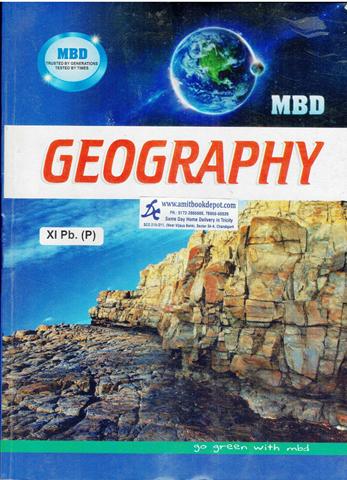 MBD Geography for Class 11th PSEB (Punjabi Medium)