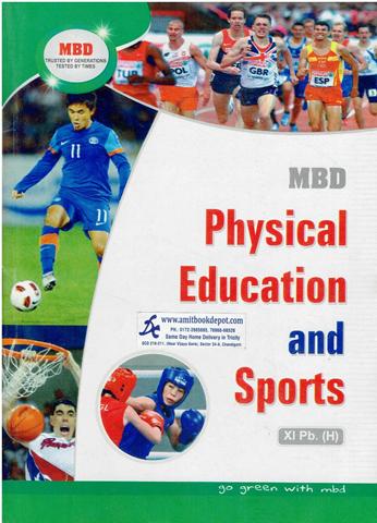 MBD Physical Education and Sports for Class 11th PSEB (Hindi Medium)