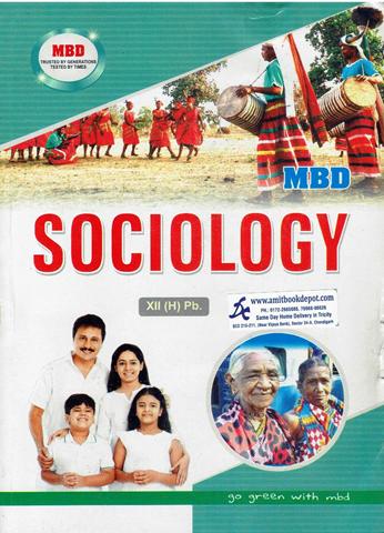 MBD Sociology for Class 12th PSEB (Hindi Medium)