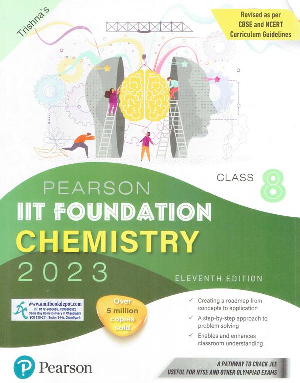 Pearson IIT Foundation Series Chemistry for Class 8th